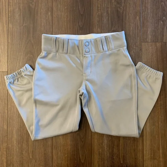 Champro Girls Softball Pants Low Rise Gray Youth Size Large - Picture 7 of 7